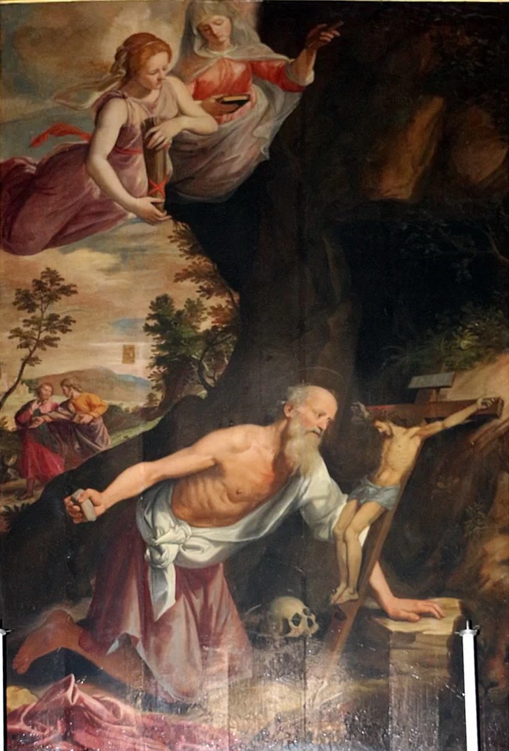 San Girolamo penitente - San Giovanni dei Fiorentini (Rome)